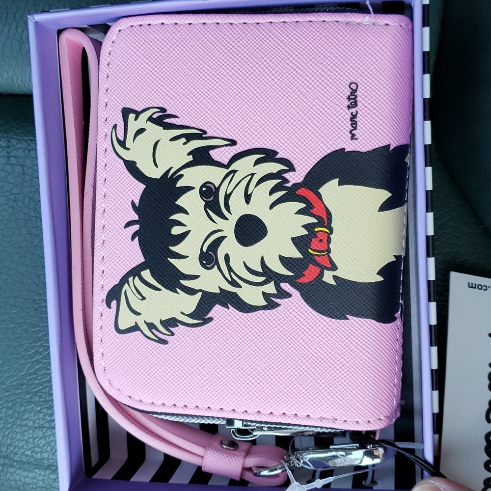 Yorkshire terrier graphic wallet